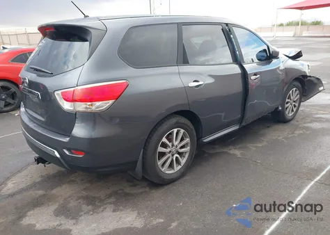 2014 Nissan Pathfinder S z USA, uszkodzony, nr VIN 5N1AR2MN7EC693601